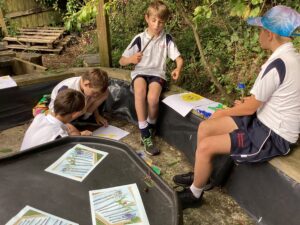 Students and teachers at St. Christopher's Prep and Nursery celebrating the start of the autumn term, with new Reception students joining the school.