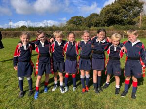 U9 Tag Rugby Team Shine at ISA South West Competition